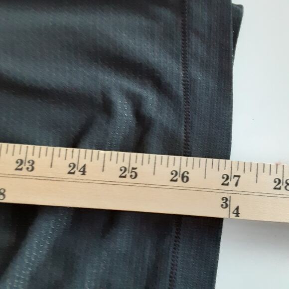 Lululemon Stash It Tank Top Black Racerback Womens 6 Ribbed Layered Sports Bra - Picture 12 of 12